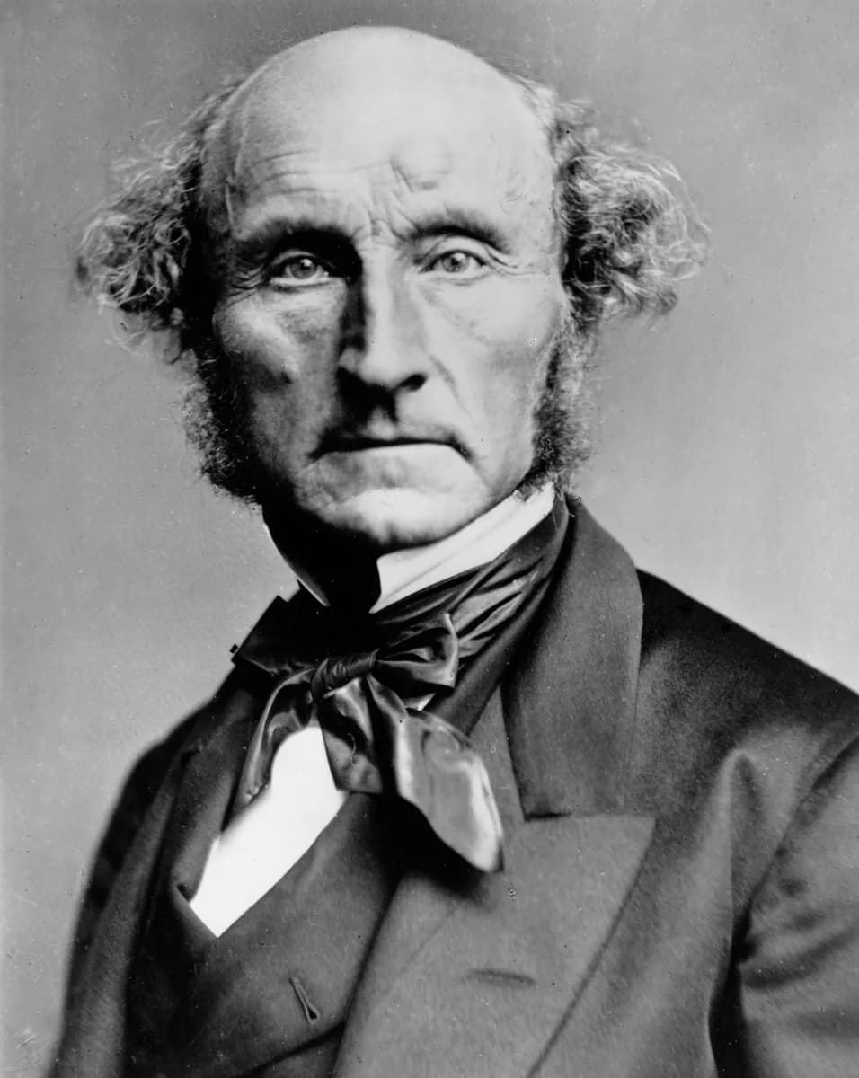 Portrait of John Stuart Mill, circa 1870